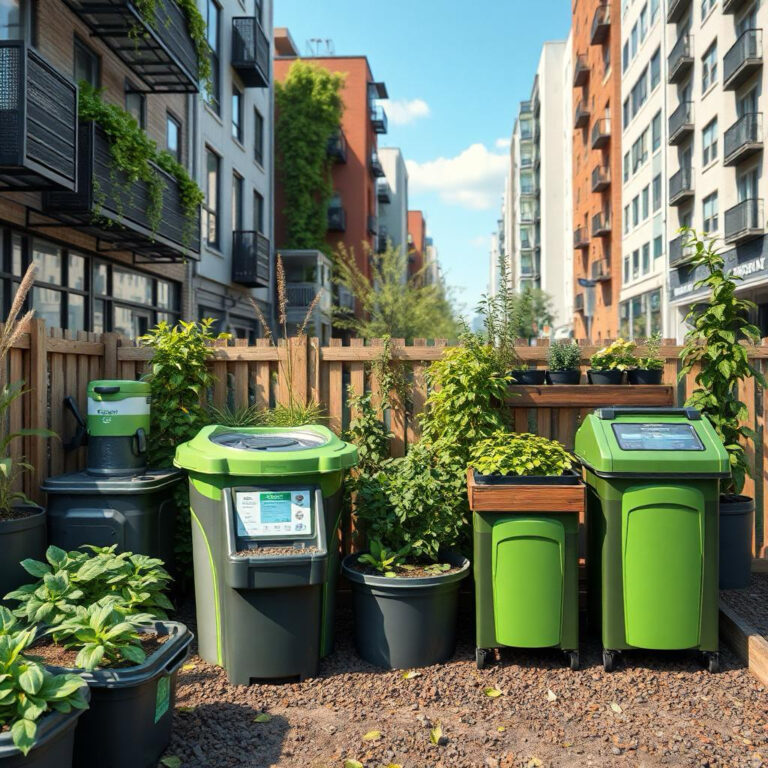 Composting solutions: game-changing for dwellers