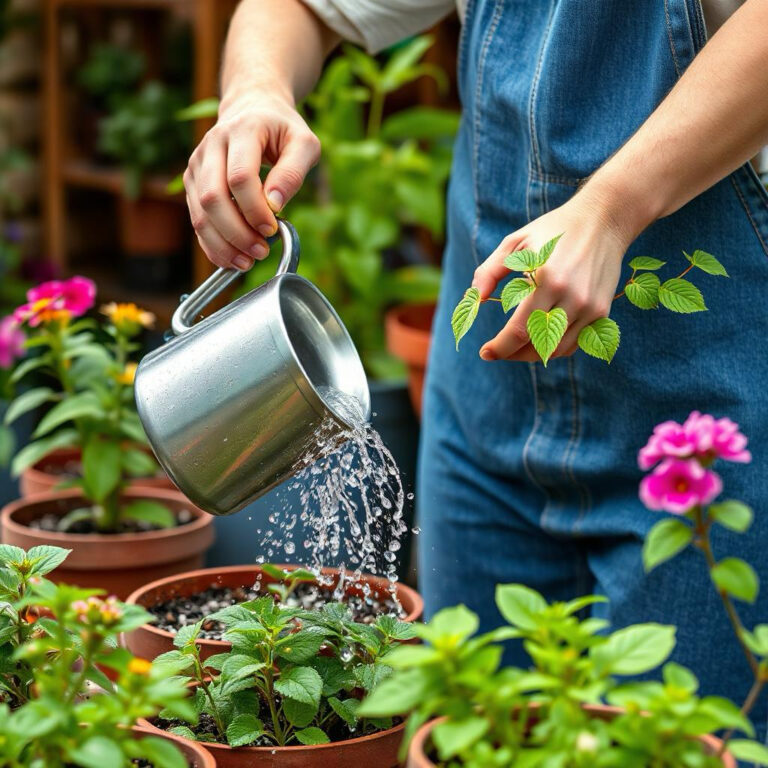 Essential tips for watering containers