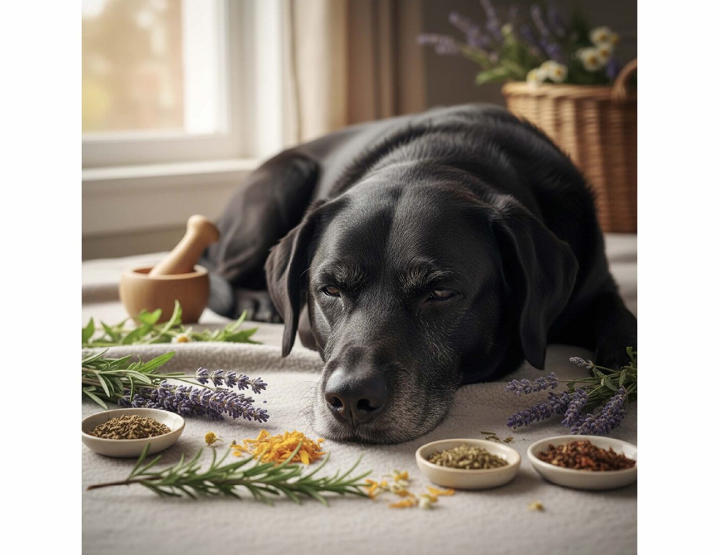 DIY Calming Recipes for Senior Dogs:  Natural Herbal Remedies  Every Pet Parent Needs